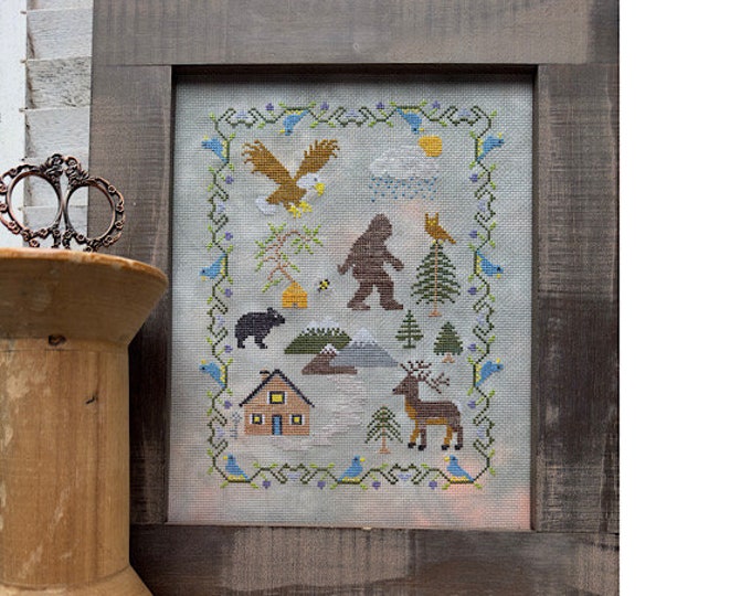 Adventure Sampler PDF Cross Stitch Chart