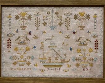 Margaretha Sypkens 1815- a reproduction sampler pdf chart