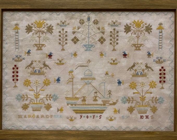 Margaretha Sypkens 1815- a reproduction sampler pdf chart