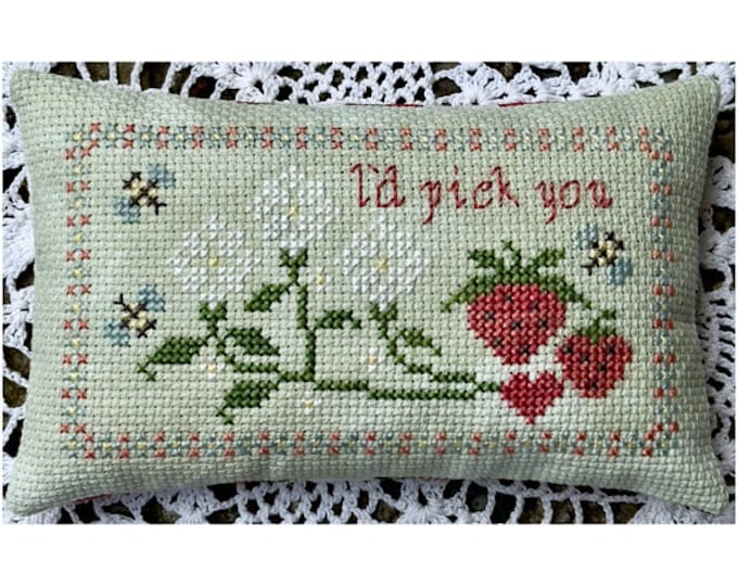 I’d Pick You PDF Cross Stitch Chart