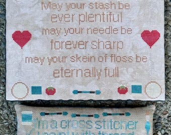 A Stitcher’s Blessing PAPER cross stitch chart