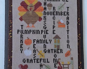 Words to Live By-Thanksgiving Edition PDF Chart