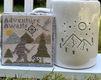 Adventure Awaits PDF cross stitch chart