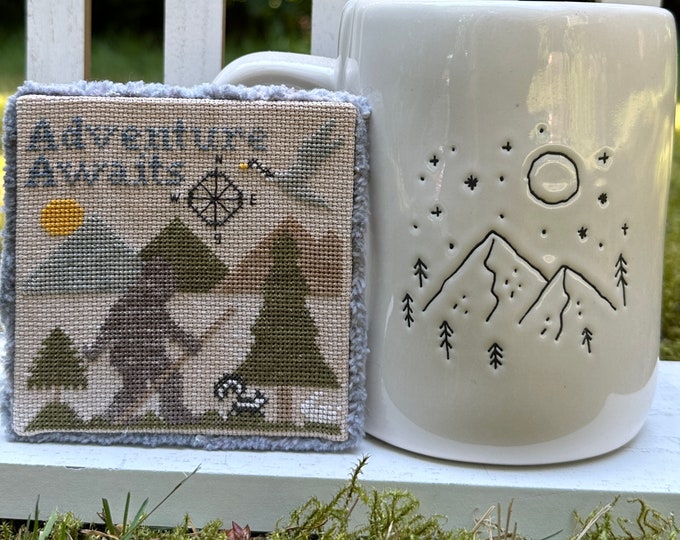 Adventure Awaits PDF cross stitch chart