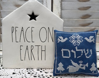 Peace on Earth PDF cross stitch chart