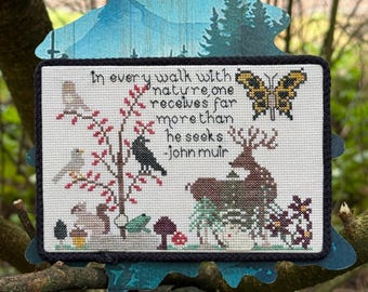Walk with Nature PAPER cross stitch chart