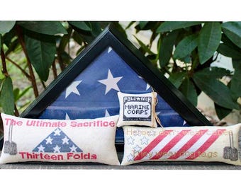 Stitches of Valor PDF Cross Stitch Pattern Set | Patriotic Military Tribute Cross Stitch | Veteran Memorial Cross Stitch | American Flag