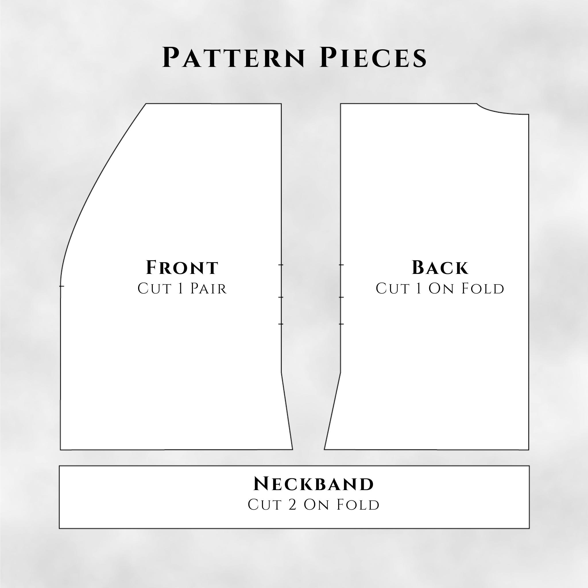 Sleeveless Top Pattern (PDF Sewing Pattern) Women Sleeveless Wrap Top ...