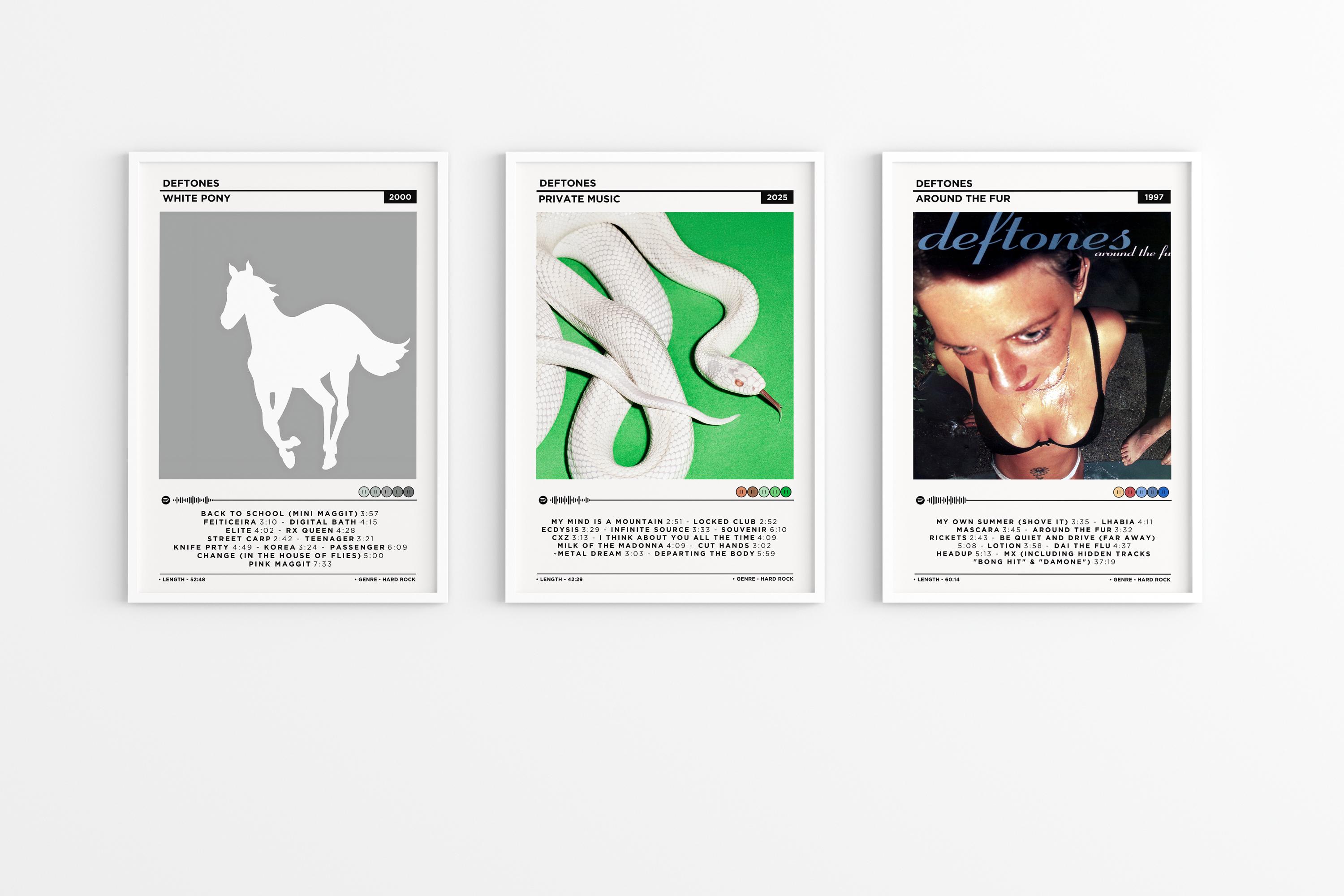 Deftones poster - Etsy 日本