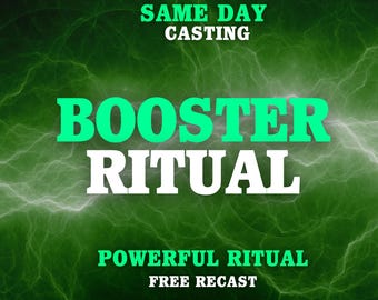 RITUEL BOOSTER - Augmente la puissance et la force de manifestation • Amélioration des sorts • Sort d'amplification d'énergie