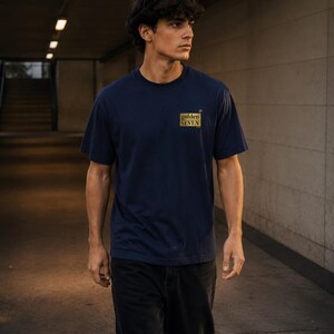 Minimalist Minimal Logo T-Shirt – Aesthetic Basic Tee, Casual Everyday Streetwear, Unisex Small Logo Cotton Top