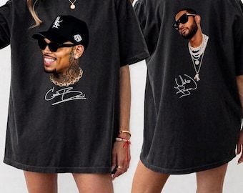 Chris Brown Usher Concert Shirt, R&B Music Tee, Comfort Colors Fan Gift