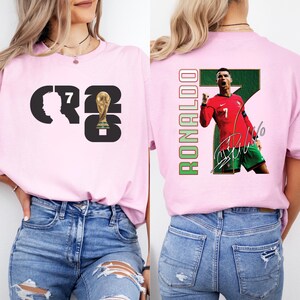 Cristiano Ronaldo Kids T-Shirt, CR7 Portugal Soccer Jersey, Youth Football Fan Apparel image 13