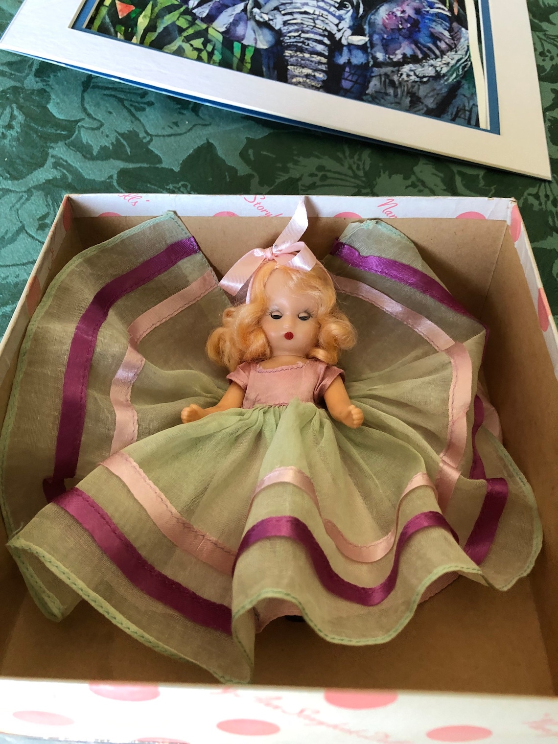 Vintage wall decorations for christmas paper