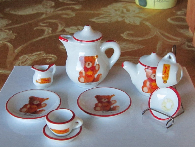 bear tea set