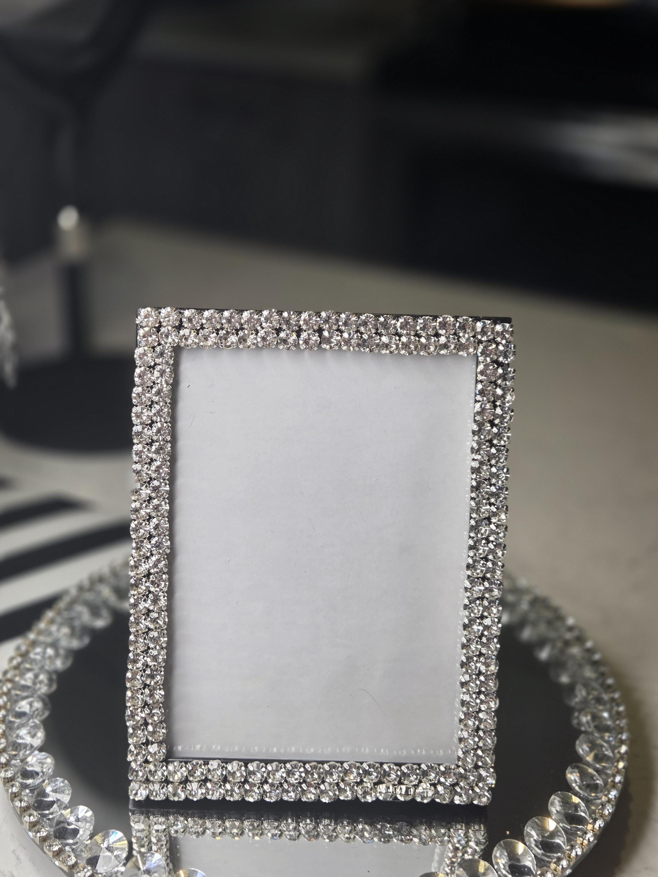 Bling Rhinestone Picture Frame, Rhinestone Decor, Bling Decor ...