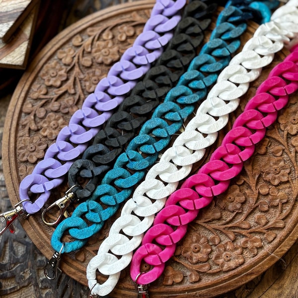 3D File STL Chunky Link Bag Chain Accessory