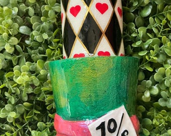 Alice in Wonderland inspired 3-D Tumbler