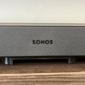 Riser Stand for Sonos Beam | 3D Printed PLA with Same Day Shipping - Black