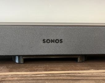 Supporto rialzato per soundbar Sonos Beam/Base rialzata a basso profilo - Nero