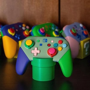 Opakowanie 8 szt. – blokady/ochrony drążka do kontrolerów Nintendo Switch Pro-Con – dostępne w różnych kolorach