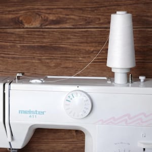 Sewing Machine Spool Holder Adapter | Universal Thread Organizer | Sewing Accessory