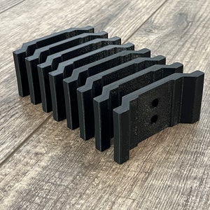 8 Pack - Battery Holder Wall Shelf Mount – Compatible with EGO 56V, Durable Storage Solution image 2
