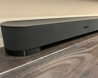 Foot Stand Set for Sonos Beam Soundbar | Various Sizes Available to Elevate Your Soundbar | Black