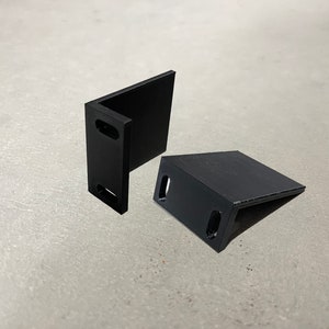 2 Pack - 1U 19&quot; Network Rack Bracket Ears Universal Mount - 3D Printed