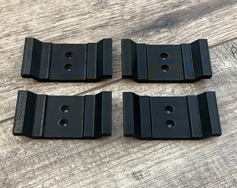 4 Pack - Battery Holder Wall Shelf Mount – Compatible with EGO 56V, Durable Storage Solution