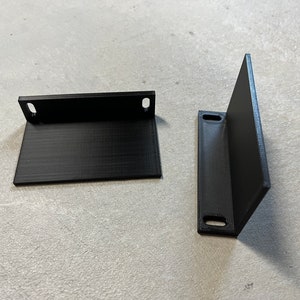 2 Pack - 2U 19&quot; Network Rack Bracket Ears Universal Mount - 3D Printed