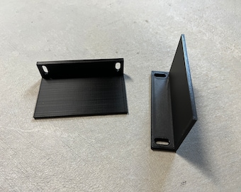 2er Pack - 2HE 19" Netzwerk Rack Halterung Ohren Universal Halterung - 3D Gedruckt