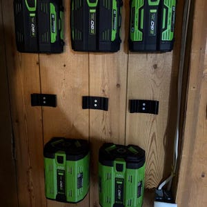 8 Pack - Battery Holder Wall Shelf Mount – Compatible with EGO 56V, Durable Storage Solution image 12
