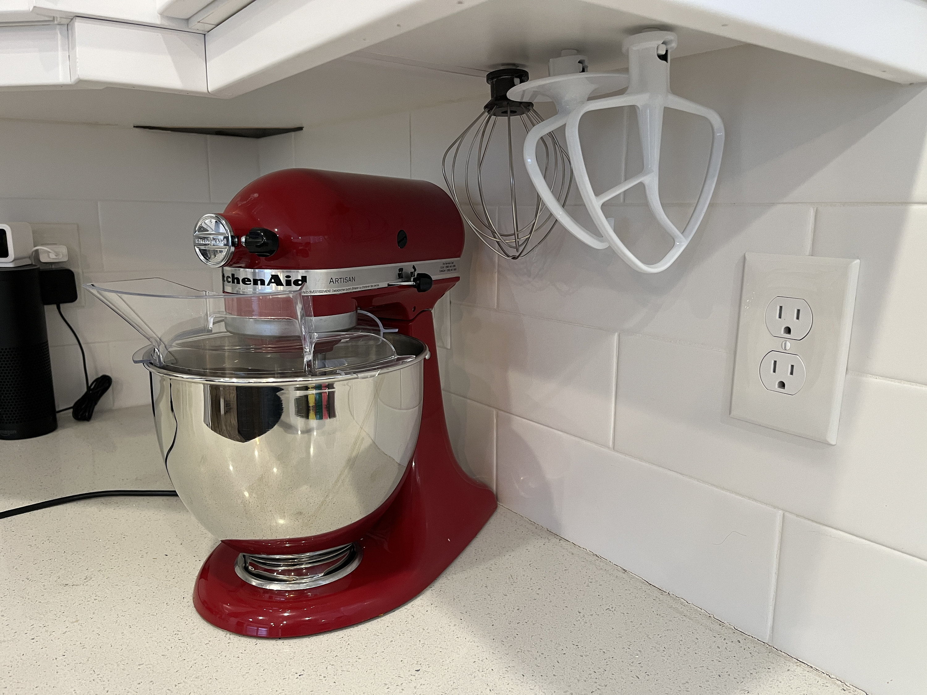 Beater Storage 6 Pack - Mounts for Kitchenaid Mixer Attachments | Paddle, Whisk, Hook ...