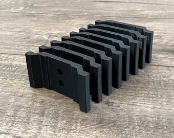 8er Pack - Batteriehalter Wandregal Halterung Kompatibel mit EGO 56V - 3D gedruckt