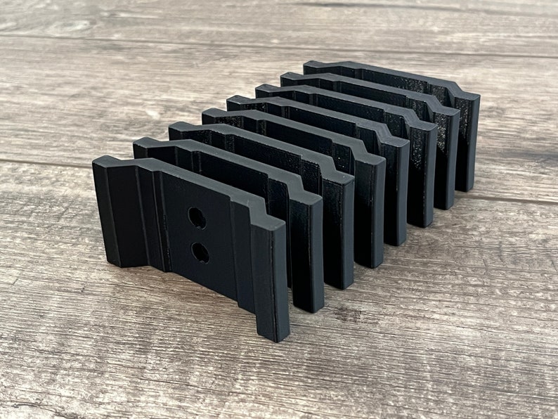8 Pack - Battery Holder Wall Shelf Mount – Compatible with EGO 56V, Durable Storage Solution image 1