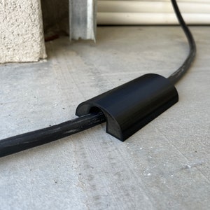 EV Charging Cable Cover Garage Door Pass Through - 3D Printed