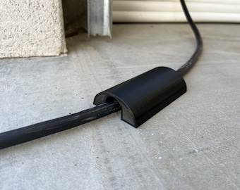 EV Charging Cable Cover Garage Door Pass Through - 3D Printed