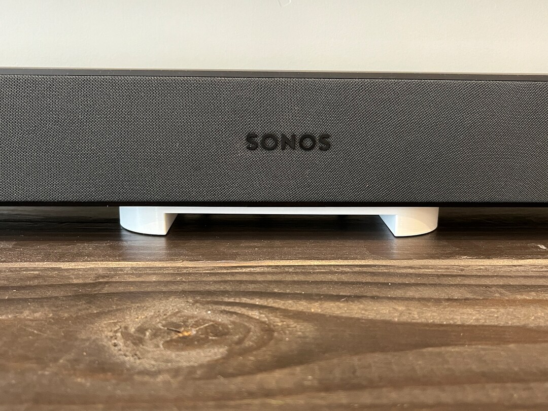 Riser Stand Foot for Sonos Beam Soundbar| Low-profile Elevated Base ...