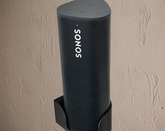 Soporte de pared vertical para altavoz Bluetooth Sonos Roam (negro)