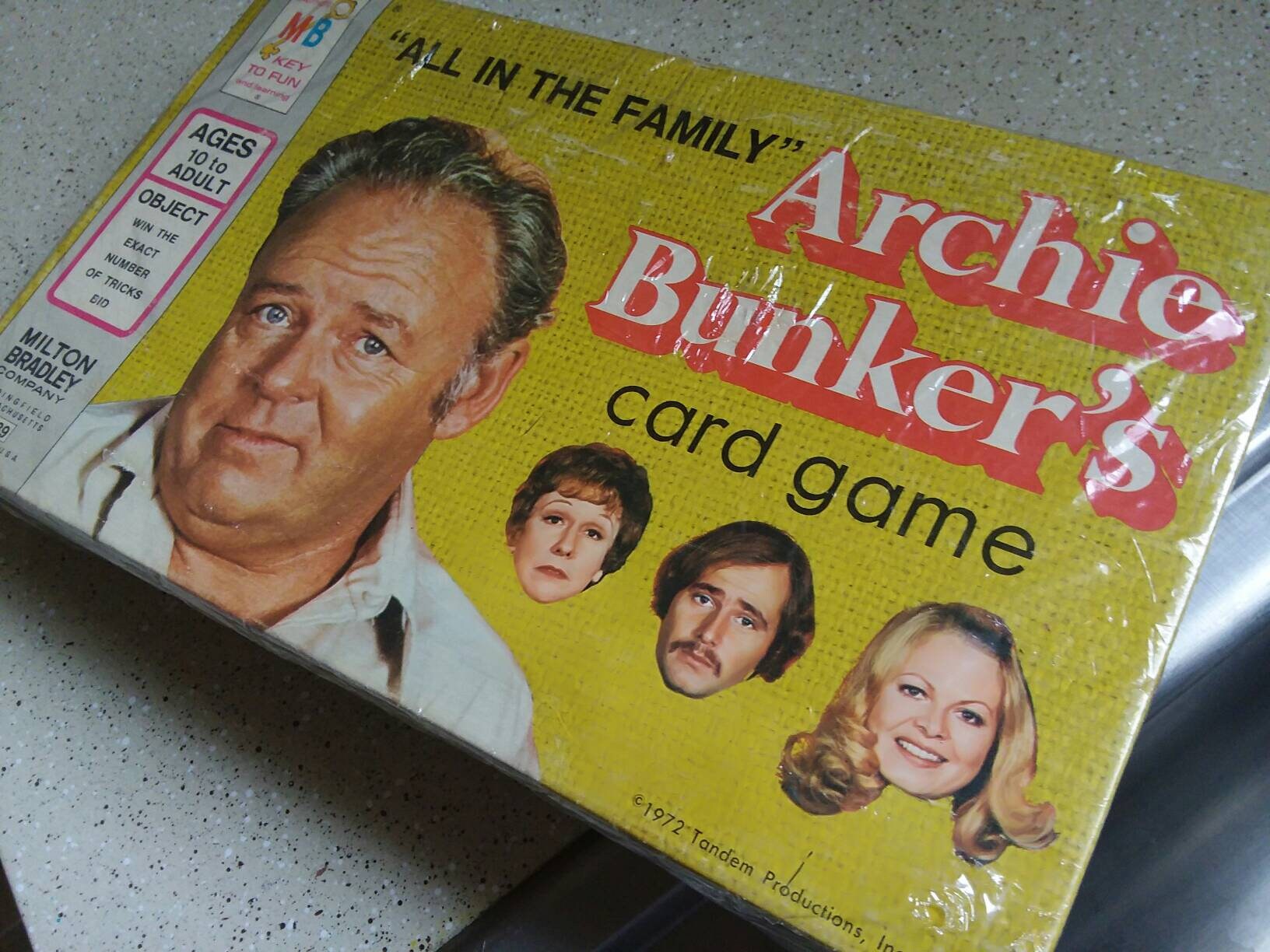 Vintage Archie Bunkers Card Game NIB Iobbrand Newsealed Etsy