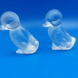 Vintage Fenton Ducks,collectible glassware,collectable glassware,collectible bird,collectible fenton,fenton glassware,fenton duckling,ducks