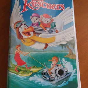 Vintage Walt Disney The Rescuers,VHS tape,Black Diamond,Disney Classics,Walt Disney&#39;s the Rescuers,vhs movie,classic disney movie,classics,