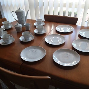 Vintage Coffee service,Vintage China set,Coffee set,German teaset,ZEH-Scherzer,Zeh-Scherzer Sheila pattern,Tea Set,complete coffee service