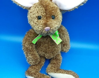 Vintage Gund knuffelkonijn, Gund Knuffels, Konijn pluche, Konijn Plushie, Gund Plushy, Gund Gevuld dier, Gund Plushie, Gund Footsie 3612