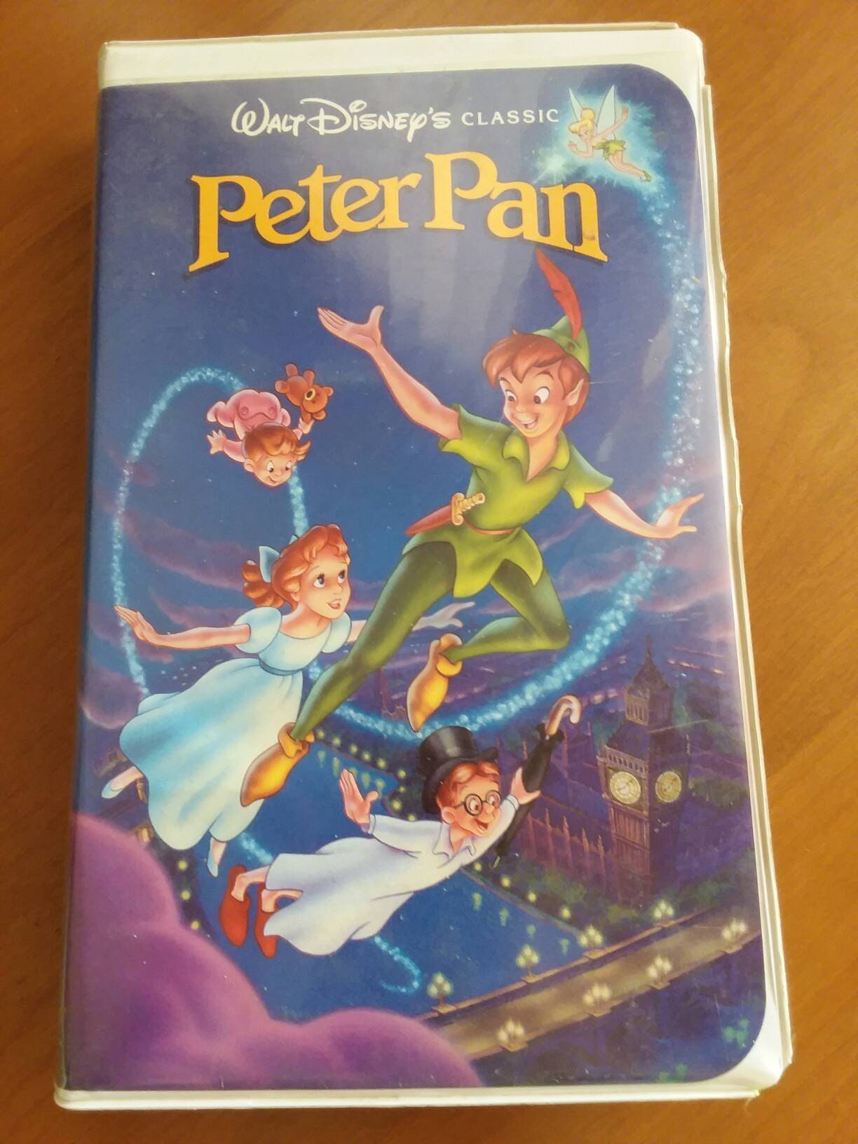 Vhs Disney Black Diamond France Vintage Walt Disney Peter Pan bande VHS Black Diamond - Etsy France