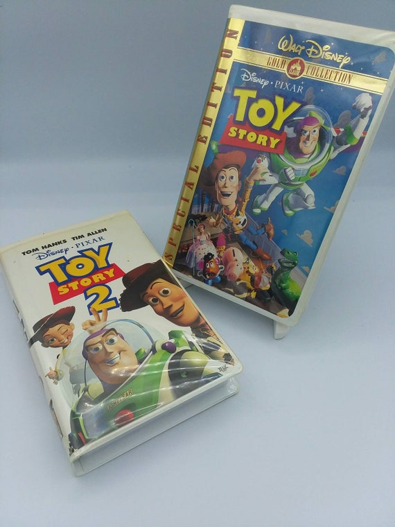 Vintage Walt Disney VHS Tape,toy Story 1 & 2,disney's Toy Story,set of 2  Movies,pair of Toy Story Movies,you Got a Friend in Me,walt Disney - Etsy
