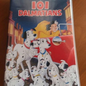 Vintage Walt Disney 101 Dalmations,VHS tape,Black Diamond,Disney Classics,101 Dalmatians,101 Dalmations,classic disney movie,htf,collectible