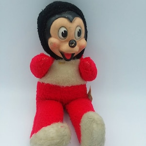 Vintage Mickey Mouse Stuffed Animal,Mickey Mouse Plushy,soft side toy,Mickey Mouse plushie,Mickey Mouse Stuffy,Steamboat willie,Gund plush