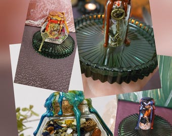 Personalisiertes Spell Jar nach deinem Wunschthema/Wunschenergie